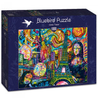 Rompecabezas Viajes Icónicos  Bluebird 1000 Piezas - 1