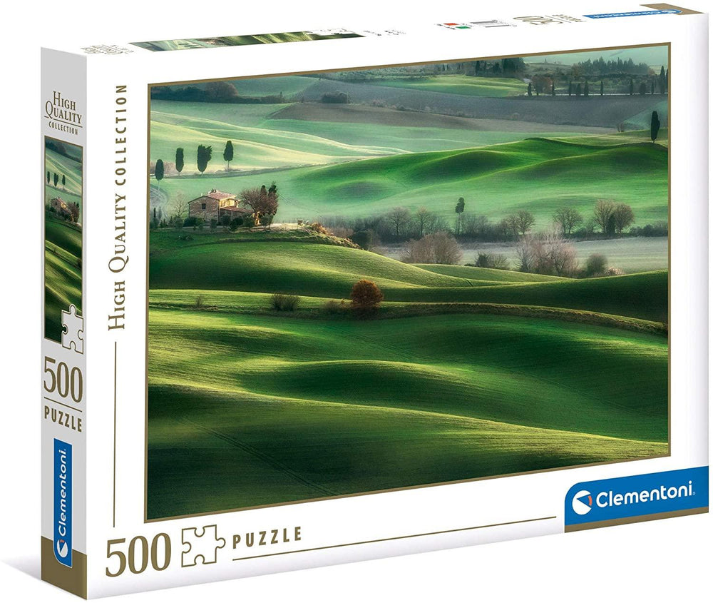 Rompecabezas Colinas De La Toscana 500 Piezas Clementoni