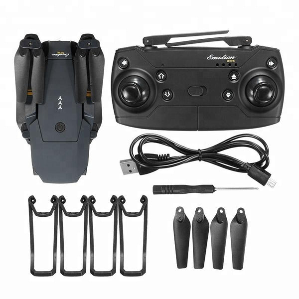 Dron Con Cámara Profesional HD, Plegable, Control Remoto USB