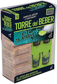 Juego De Bebida Torre Del Beber Madera +18 años - 3