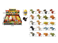 Paquete de 4 Huevos de Dinosaurio Mordelon Sorpresa Variedad de modelos y diseños - 1