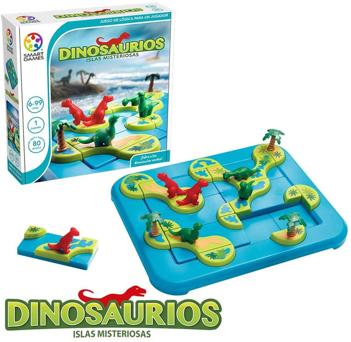 Juego De Mesa Dinosaurios La Isla Misteriosa Smart Games
