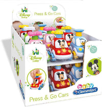 Baby Coches Press & Go-Disney- 1 Pz- Clementoni - 6