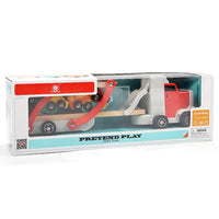 Juguete Camión De Madera Para Niños, 6 Piezas Top Bright - 7