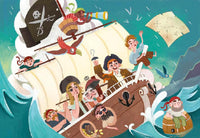 Rompecabezas Los Piratas 100 Piezas Clementoni - 2
