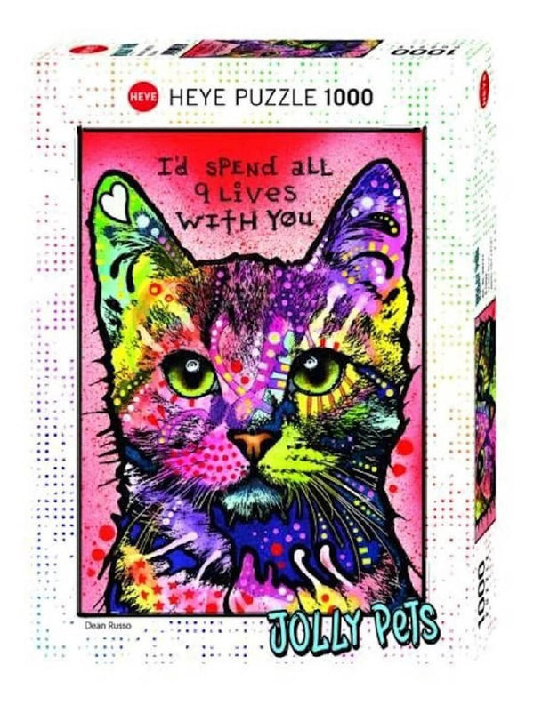 Jolly Pets Gato Rompecabezas De 1000 Piezas Heye