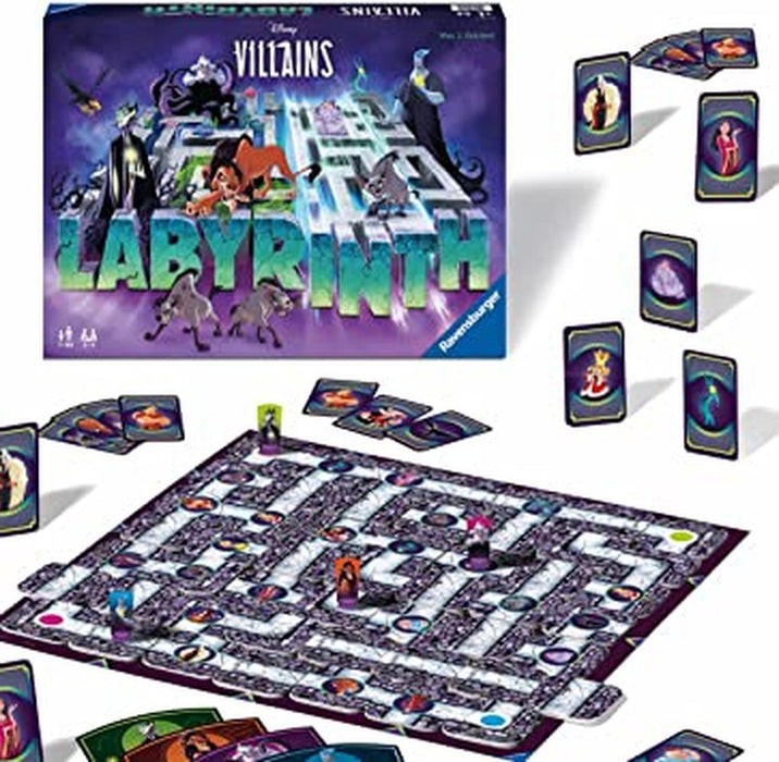 Juego de Mesa Laberinto Villanos Ravensburger