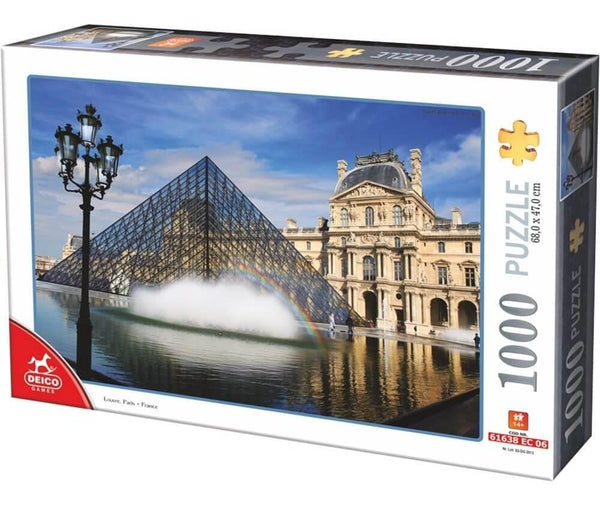Museo Louvre Paris Rompecabezas De D-Toys