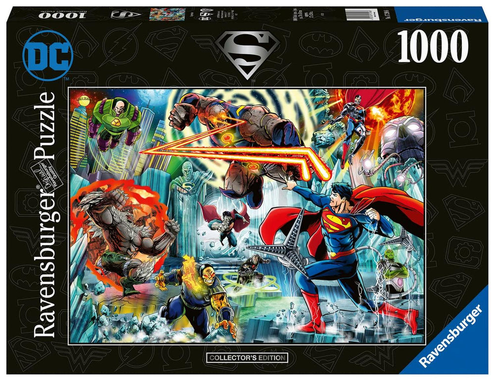 Rompecabezas DC Comics: Superman 1000 Piezas Ravensburger