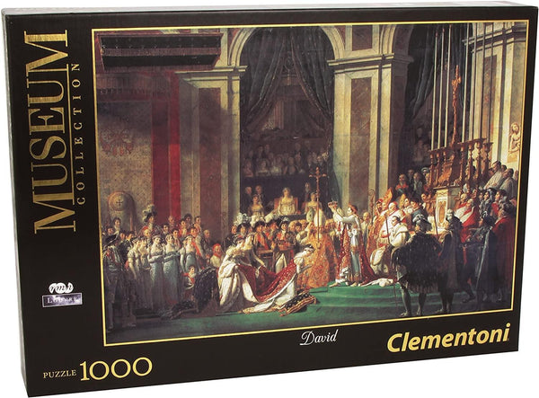 Rompecabezas Coronacion Napoleon L David Museum Collection 1000 Piezas Clementoni