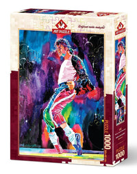 Rompecabezas Michael Jackson Moonwalk 1000 Piezas Arte - 1