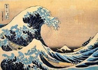 Rompecabezas The Great Wave Off Kanagaw 1000 Piezas Tomax - 1