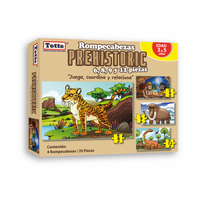 Rompecabezas Prehistoric Progresivo - 1