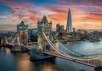 Rompecabezas marca clementoni , modelo Londres Al Atardecer 1500 Piezas - 2