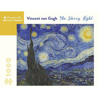 Rompecabezas Noche Estrellada Van Gogh 1000 Pz Pomegranate - 2