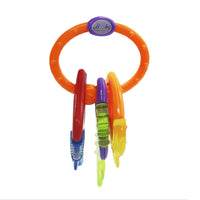 Juego De Llaves Para Bebes Mordedera Colores Sensorial - 4