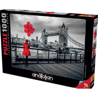 Rompecabezas Londres Blanco Y Negro 1000 Piezas Anatolian - 1