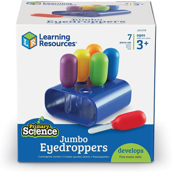 JUMBO EYEDROPPERS SET OF 6 IN A STAND