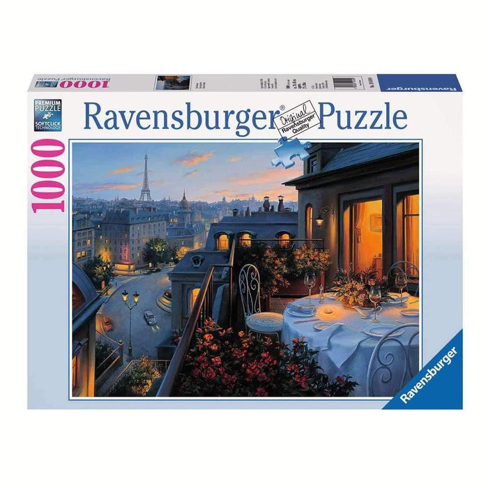 Rompecabezas Balcon Vista Paris 1000 Piezas Ravensburger