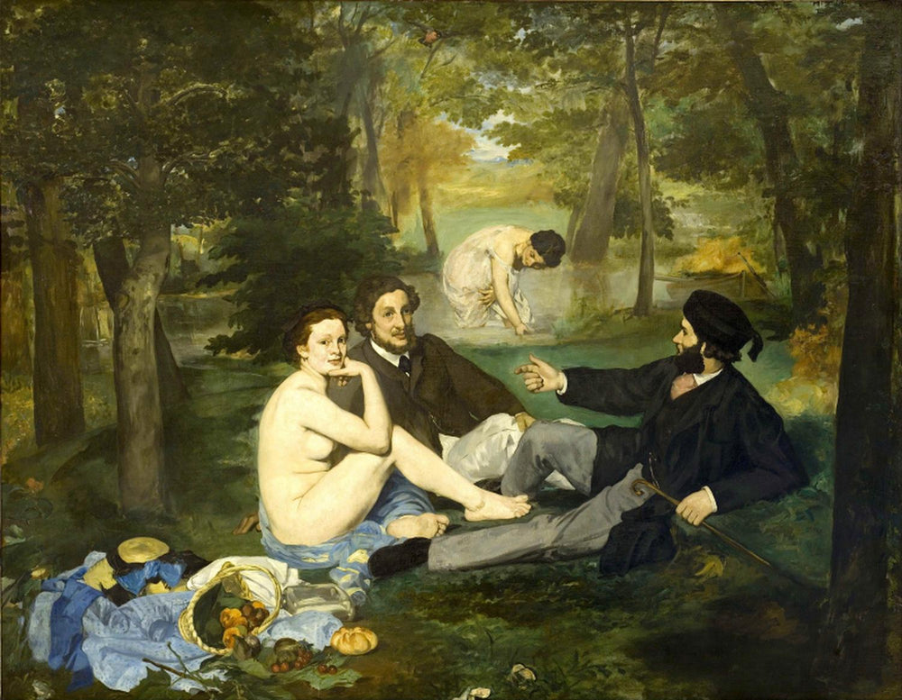 Rompecabezas Almuerzo En La Hierba Edouard Manet 1000 Piezas Tomax