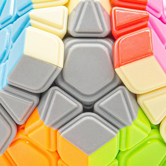 JOPHEK Megaminx Cube, Pentagonale Speed Cube 3x3x3 Dodecahedron Cubo Magico, Puzzle Giocattolo Brain Teaser Toy JOPHEK Megaminx Cube, Pentagonale Speed Cube 3x3x3 Dodecahedron Cubo Magico, Puzzle Giocattolo Brain Teaser Toy