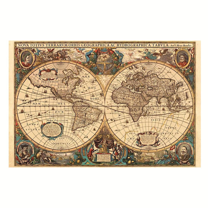 Rompecabezas Mapa Histórico 1500 Piezas