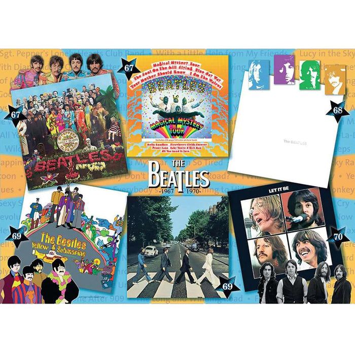 Rompecabezas The Beatles Álbumes 1967-1970 1000 Piezas