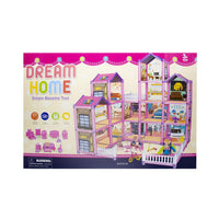 Casa de Muñecas Grande - Dream House con Accesorios y Muñecas - 3