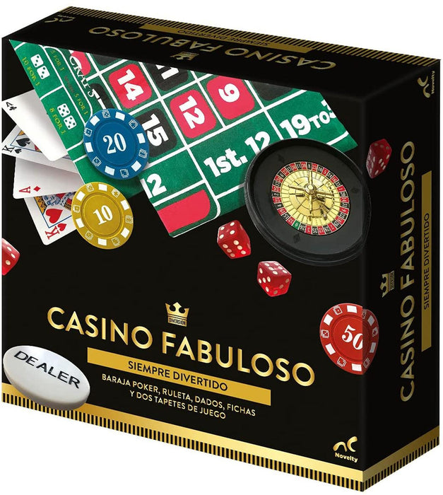 Fabuloso Casino Póker Ruleta Novelty