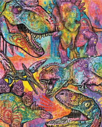 Dean Russo Dinosaurios Rompecabezas De 1000 Piezas Aquarius - 2