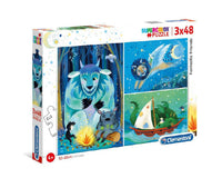 Rompecabezas Amigos Fantasticos 3 X 48 Piezas Clementoni - 1