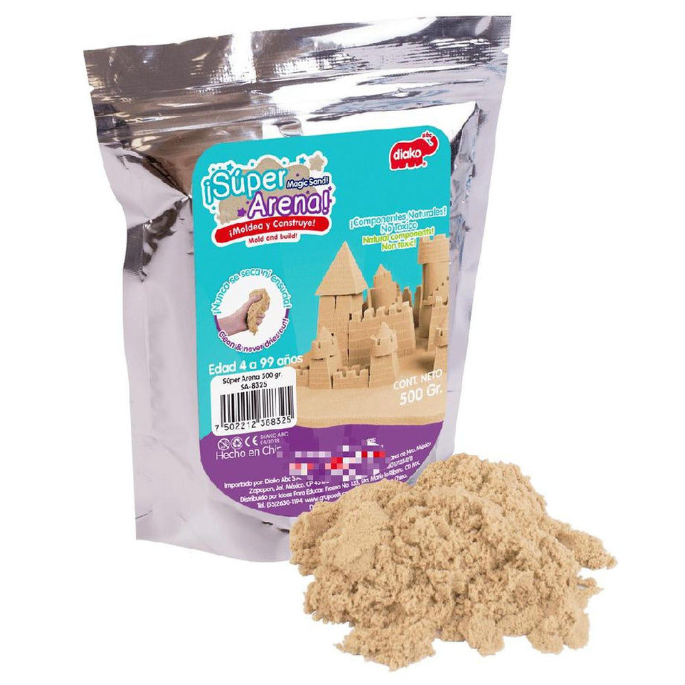 SUPER ARENA COLOR NATURAL 500 GRS
