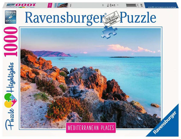 Rompecabezas Grecia Mediterranea 1000 Piezas