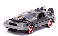 Delorean Volver Al Futuro 2, Maquina Del Tiempo 1:20 Escala - 2
