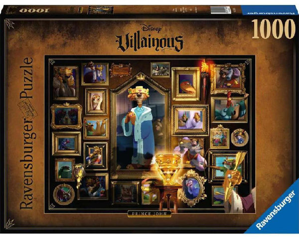 Rompecabezas Disney Villanos: Principe Juan 1000 Piezas Ravensburger