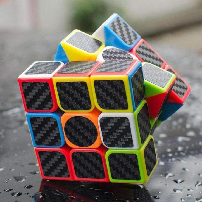 Cubo Magico 3X3 - Meilong Carbon Fiber Destreza