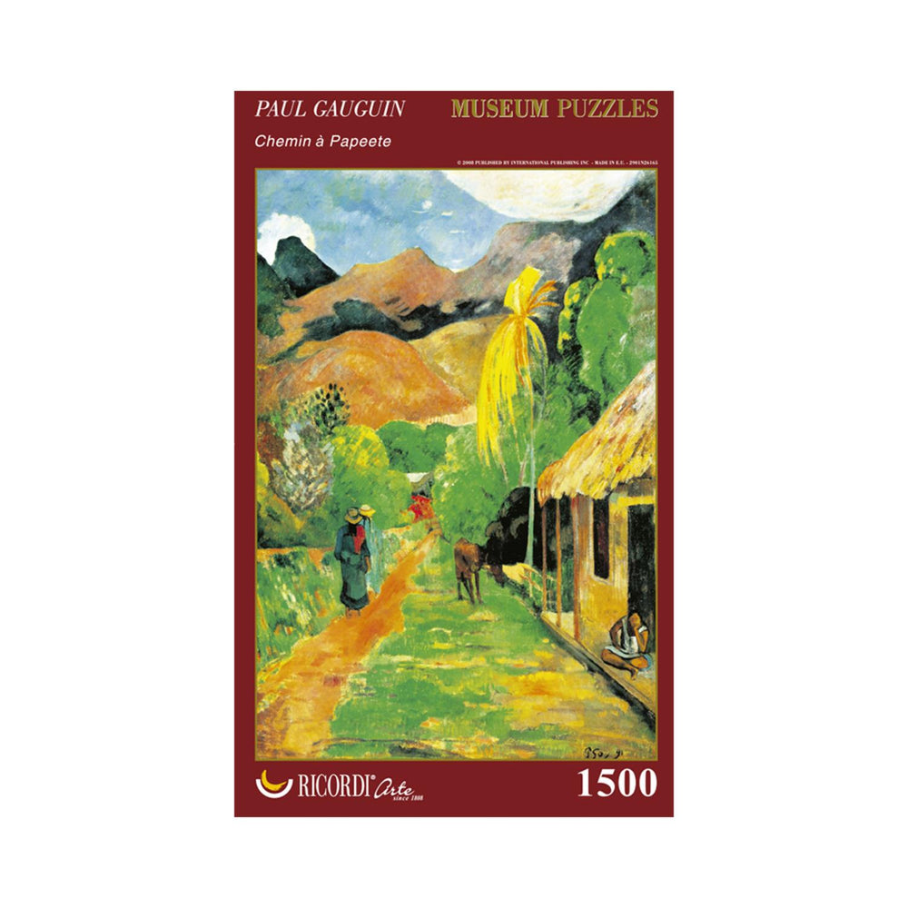 Rompecabezas Paul Gauguin: Camino A Las Montañas 1500 Piezas