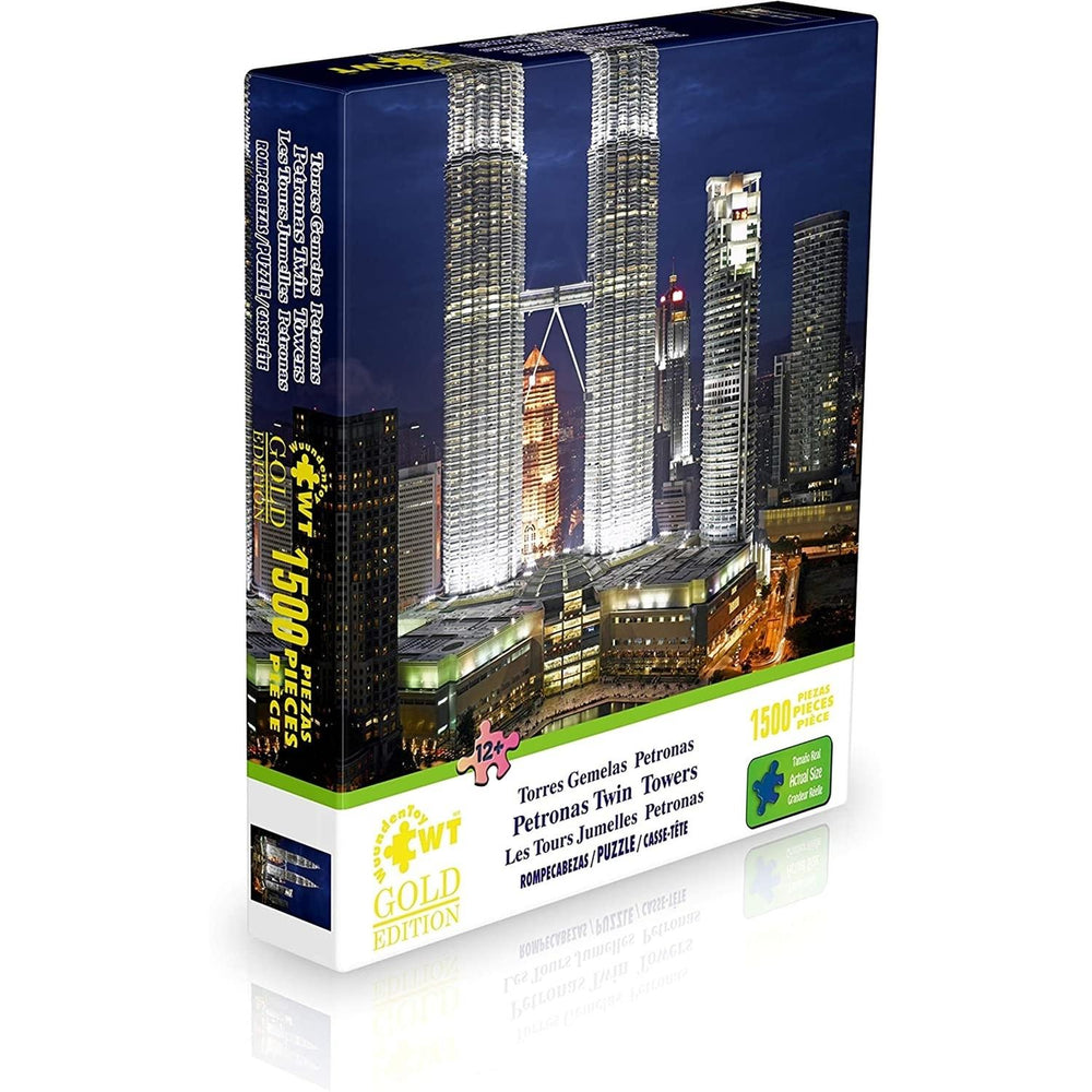Rompecabezas Torres Gemelas Petronas 1500 Pzs 1500 Piezas