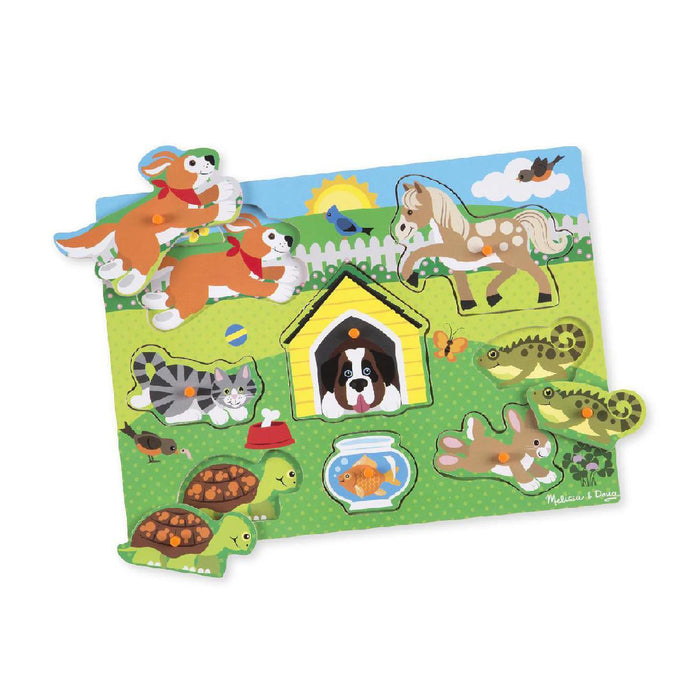 Rompecabeza De Madera - Pets Rompecabezas De De Madera Melissa & Doug