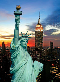 ROMPECABEZAS ESTATUA DE LA LIBERTAD, NUEVA YORK 1000 PIEZAS TOMAX - 1