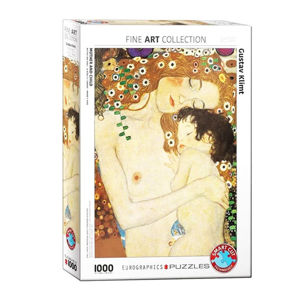 Rompecabezas Madre e Hijo de Gustav Klimt Puzzle 1000 Piezas