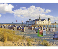 Playa En Ahlbeck Alemania Rompecabezas De 500 Piezas Ravensburger - 2